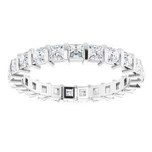 Platinum 1 5/8 CTW Diamond Eternity Band