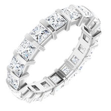 Load image into Gallery viewer, 14K White 2 7/8 CTW Diamond Eternity Band
