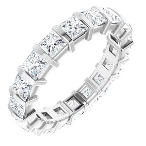 Bracelet d'éternité en diamant 14K blanc 2 7/8 CTW