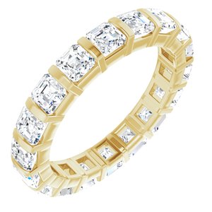 Bracelet d'éternité diamant 14K jaune 2 3/4 CTW