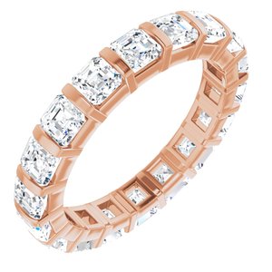 Bracelet d'éternité diamant 14K Rose 2 3/4 CTW