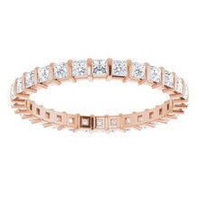 Charger l&#39;image dans la galerie, 14K Rose 1 CTW Diamond Eternity Band
