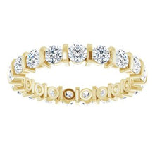 Load image into Gallery viewer, 14K Yellow 1 3/4 Diamond Eternity Band
