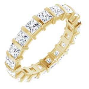 Bracelet d'éternité diamant 14K jaune 3 CTW