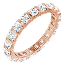 Load image into Gallery viewer, 14K Rose 2 1/8 CTW Diamond Eternity Band
