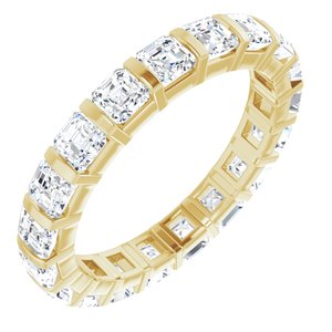Bracelet d'éternité diamant 14K jaune 2 3/4 CTW