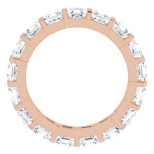 Load image into Gallery viewer, 14K Rose 3 CTW Diamond Eternity Band
