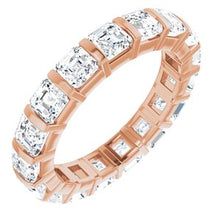 Load image into Gallery viewer, 14K Rose 3 CTW Diamond Eternity Band
