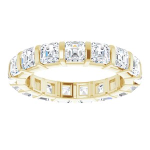 Bracelet d'éternité diamant 14K jaune 3 CTW