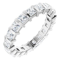 Load image into Gallery viewer, Platinum 1 7/8 CTW Diamond Eternity Band

