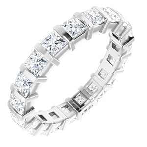 Bracelet d'éternité en platine 1 7/8 CTW Diamond