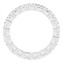 Load image into Gallery viewer, Platinum 1 7/8 CTW Diamond Eternity Band
