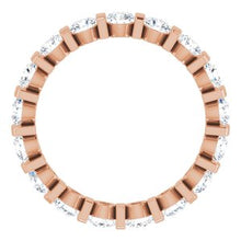 Load image into Gallery viewer, 14K Rose 1 3/4 CTW Diamond Eternity Band
