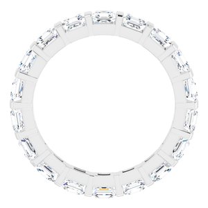 Bracelet d'éternité en diamant 14K blanc 2 3/4 CTW