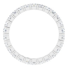 Charger l&#39;image dans la galerie, Bande d&#39;éternité en platine 1 1/5 CTW Diamond
