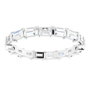 Bracelet d'éternité en diamant 14K blanc 1 1/3 CTW