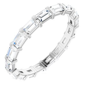 Bracelet d'éternité en diamant 14K blanc 1 1/3 CTW