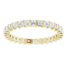 Load image into Gallery viewer, 14K Yellow 9/10 CTW Diamond Eternity Band
