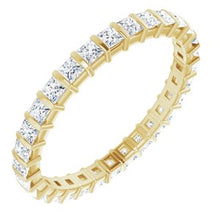 Load image into Gallery viewer, 14K Yellow 9/10 CTW Diamond Eternity Band
