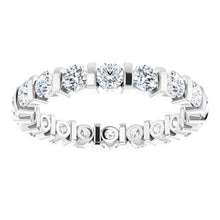 Charger l&#39;image dans la galerie, Bracelet d&#39;éternité en diamant 14K blanc 1 5/8 CTW
