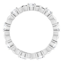 Charger l&#39;image dans la galerie, Platine 1 CTW Diamond Eternity Band
