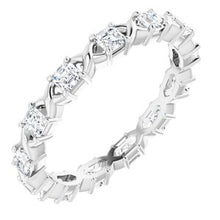 Charger l&#39;image dans la galerie, Bracelet d&#39;éternité en diamant blanc 14K 3/4 CTW
