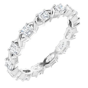 Bracelet d'éternité en diamant blanc 14K 3/4 CTW