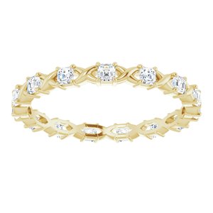 14K Yellow 3/4 CTW Diamond Eternity Band