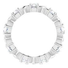 Load image into Gallery viewer, Platinum 1 1/2 CTW Diamond Eternity Band
