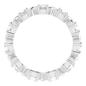 Bracelet d'éternité en diamant 14K blanc 1 1/8 CTW