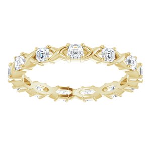 Bracelet d'éternité diamant 14K jaune 5/8 CTW
