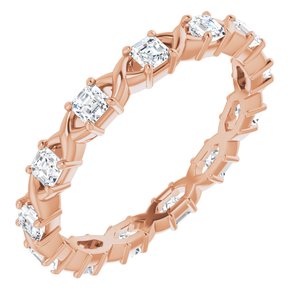 Bracelet d'éternité en diamant 14K Rose 5/8 CTW