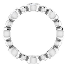 Charger l&#39;image dans la galerie, Bracelet d&#39;éternité en platine 9/10 CTW Diamond
