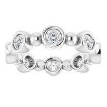 Load image into Gallery viewer, 14K White 9/10 CTW Diamond Eternity Band
