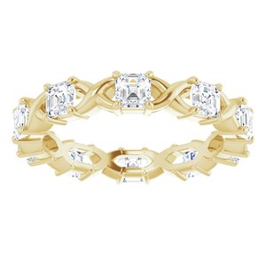 Bracelet d'éternité en diamant 14K jaune 1 5/8 CTW