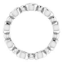 Load image into Gallery viewer, Platinum 1 CTW Diamond Eternity Band
