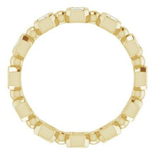 Load image into Gallery viewer, 14K Yellow 5/8 CTW Diamond Eternity Band
