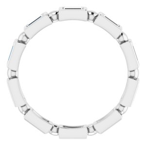 Bracelet d'éternité en platine 3/4 CTW Diamond