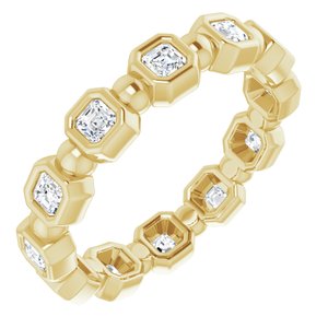 14K Yellow 5/8 CTW Diamond Eternity Band