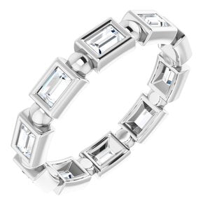 Bracelet d'éternité en platine 3/4 CTW Diamond