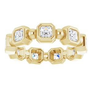 Bracelet d'éternité en diamant 14K jaune 1 3/8 CTW