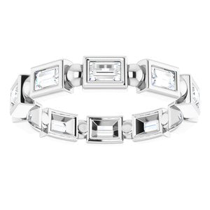 Bracelet d'éternité en platine 3/4 CTW Diamond