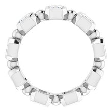 Charger l&#39;image dans la galerie, Bracelet d&#39;éternité en platine 1 3/8 CTW Diamond
