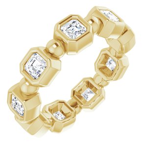 Bracelet d'éternité en diamant 14K jaune 1 3/8 CTW