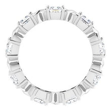 Load image into Gallery viewer, Platinum 1 1/2 CTW Diamond Eternity Band
