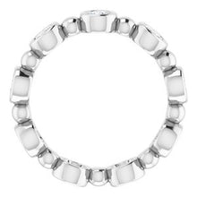 Load image into Gallery viewer, Platinum 9/10 CTW Diamond Eternity Band
