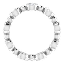 Load image into Gallery viewer, 14K White 9/10 CTW Diamond Eternity Band
