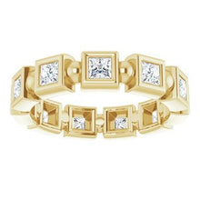 Load image into Gallery viewer, 14K Yellow 7/8 CTW Diamond Eternity Band
