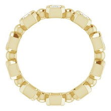 Charger l&#39;image dans la galerie, Bracelet d&#39;éternité en diamant 14K jaune 1 CTW
