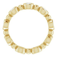 Charger l&#39;image dans la galerie, Bracelet d&#39;éternité en diamant 14K jaune 1 CTW
